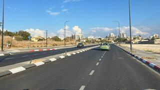 דרך שמשון צור בתום העבודות
