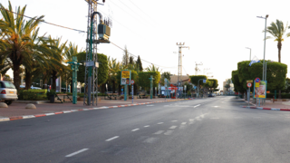 הכניסה המרכזית לנתיבות. כרגע בלי שער