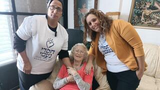 סוניה ניצולת שואה מבת ים: "תודה שלא שכחתם"