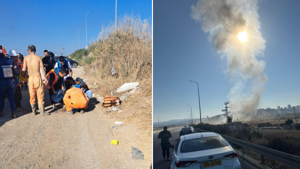 שריפה פרצה בשטח שמחוץ לקיבוץ אפק