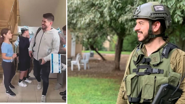 "לקח לי שנייה לקלוט שההפתעה בשבילי". שלמה עמנואל 