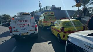 מזירת התאונה הקטלנית בתחנת רכבת וולפסון 
