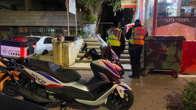 זירת מציאת הגופה