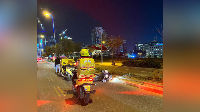 זירת התאונה