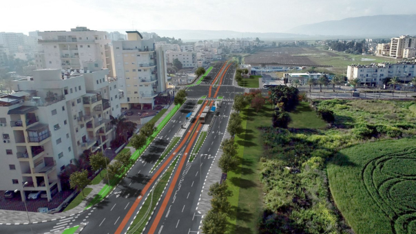 מסלול המטרונית בקרית אתא