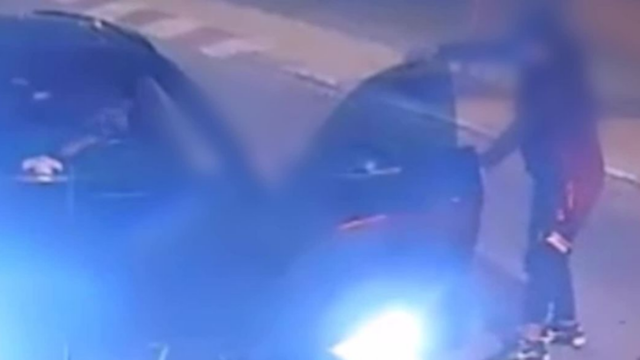 תיעוד שוד בהרצליה