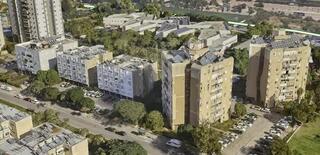 מתחם אנה פרנק בבת ים. בקרוב מגדלים