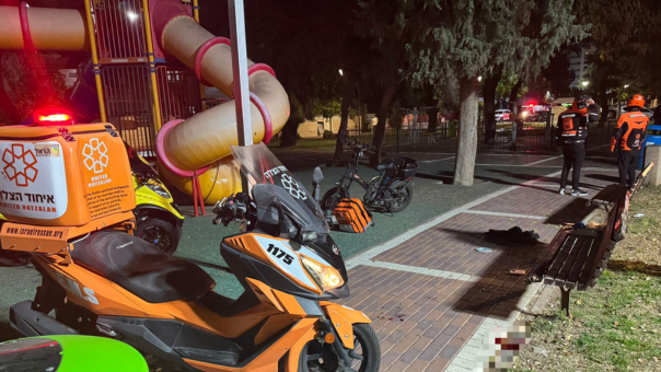 אירוע אלימות בגן העצמאות בקרית מוצקין