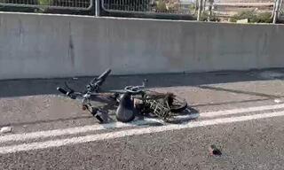 מזירת התאונה הקטלנית בצומת חולון