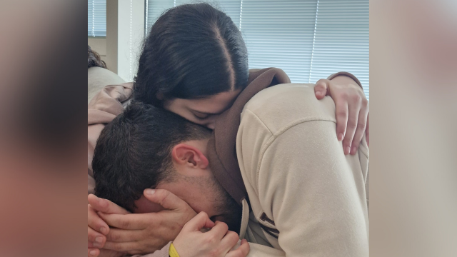 השמחה על חזרת דניאלה גלבוע בפתח תקוה