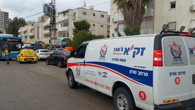 זירת הרצח בנתניה