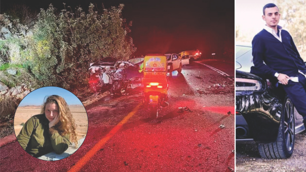 זירת התאונה בכביש 899, עמית איטח ז"ל, עו"ד אסלאן  