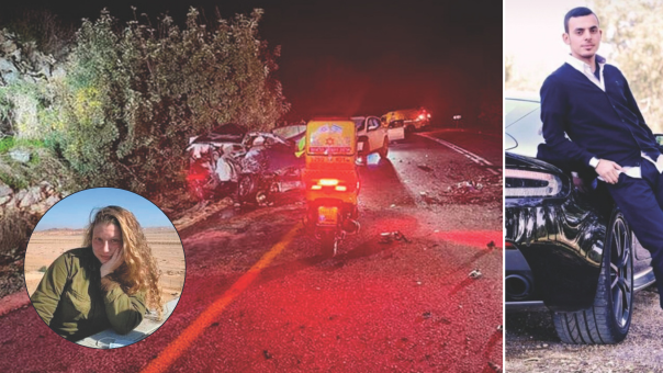 זירת התאונה בכביש 899, עמית איטח ז"ל, עו"ד אסלאן  