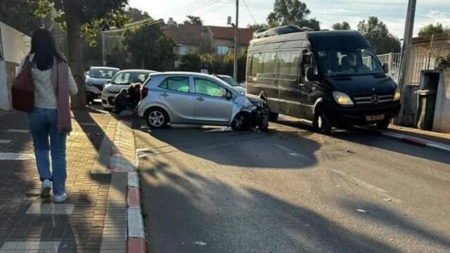 תאונה ברחוב הבנים