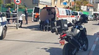 מזירת אירוע ההצתה בבת ים