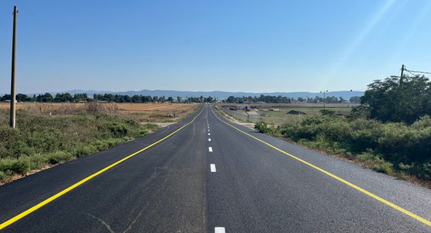 כביש הגישה לבסיס רמת דוד
