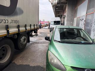מזירת התאונה הקטלנית בראשון לציון