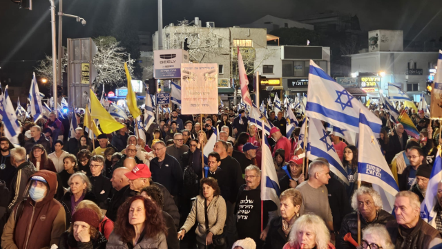 אלפים בעצרת המחאה בחיפה 8.3