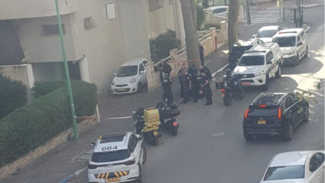 זירת האירוע, כפי שהופץ ברשת החברתית