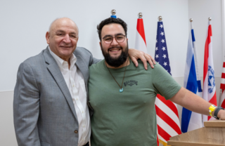 הלוחם עידן עם יצחק תשובה