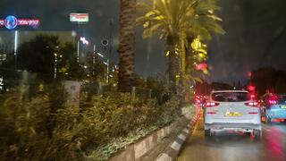 פקק בכביש 40 ליד קניון סירקין פתח תקוה