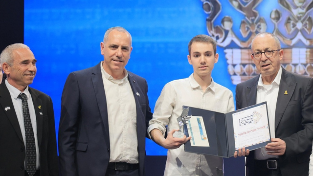 אדיר בלטנר לאחר זכייתו
