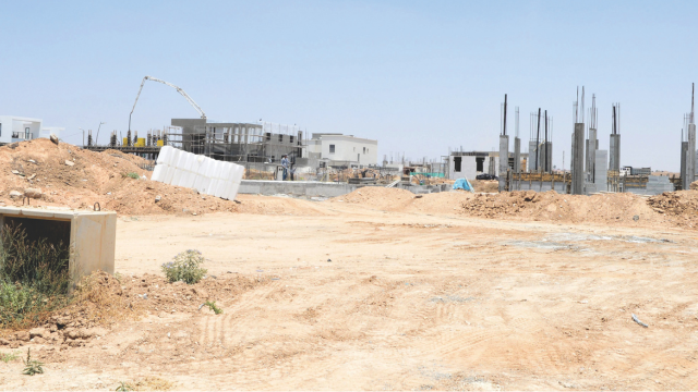 אתר בנייה בנגב