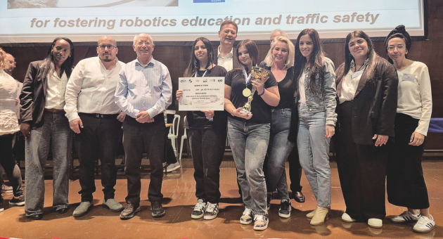 הישג לתלמידי עפולה בתחרות 'רובוטראפיק'