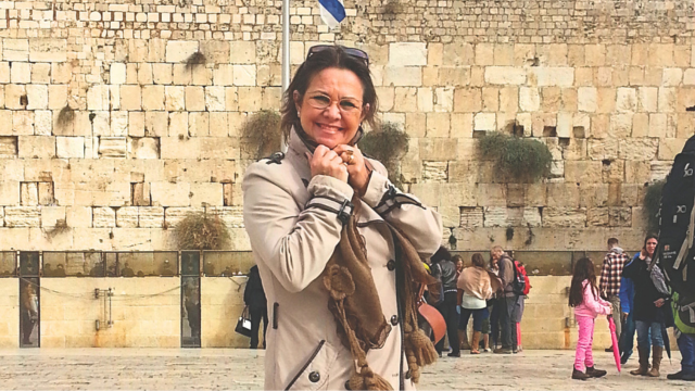 אן מארי דוד בכותל 