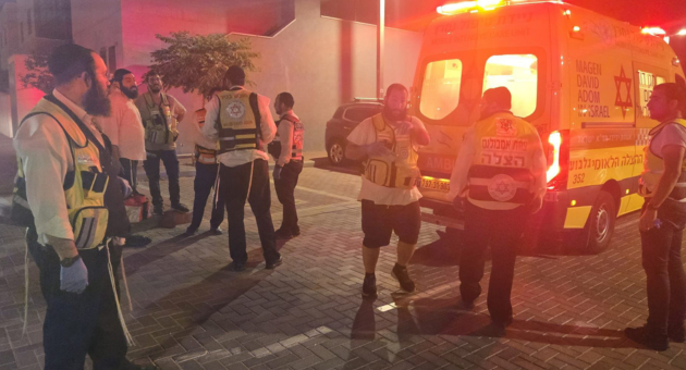 זירת האירוע בעפולה