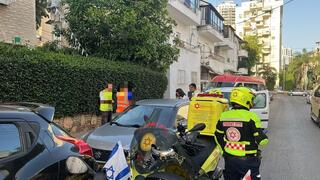 זירת התאונה