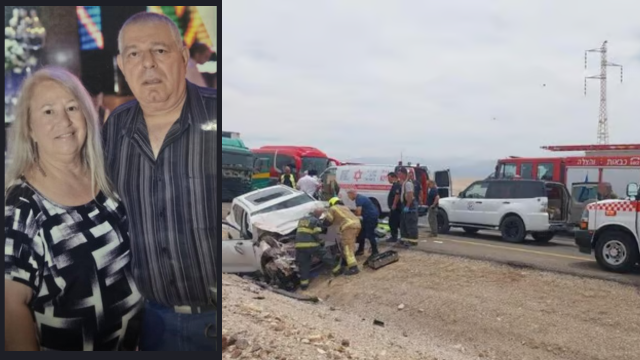 זירת התאונה הקטלנית בערבה