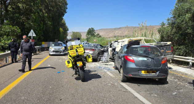 תאונת דרכים בכביש 98