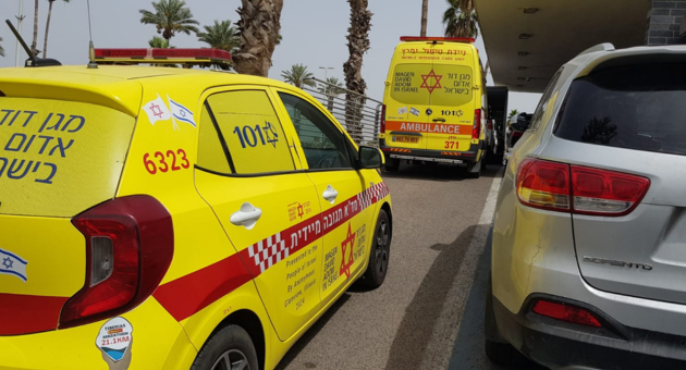 זירת האירוע בטבריה