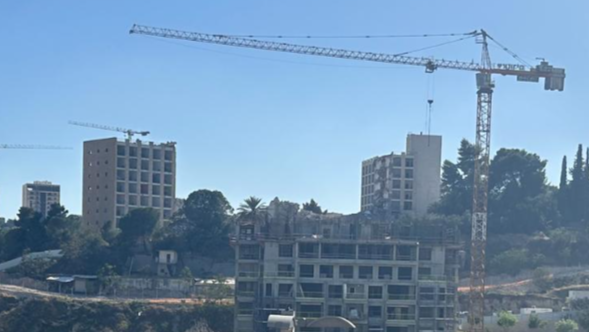 הריסת מלון דיפלומט בירושלים