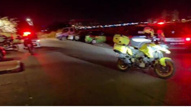 החניון בסמוך לטיילת בקרית ביאליק שבו אותר סיסאי