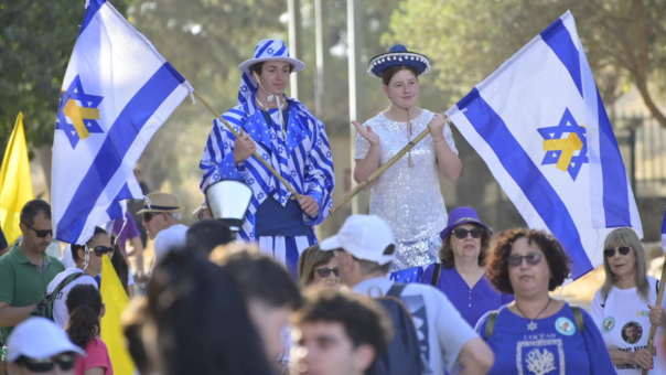 צעדת קרית ביאליק ה-42 נערכה בסימן "צועדים לחירותו של מתן אנגרסט" 