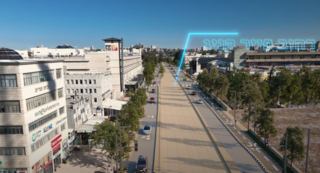 עבודות הקו הכחול ברחוב פייר קניג