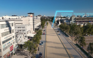 עבודות הקו הכחול ברחוב פייר קניג