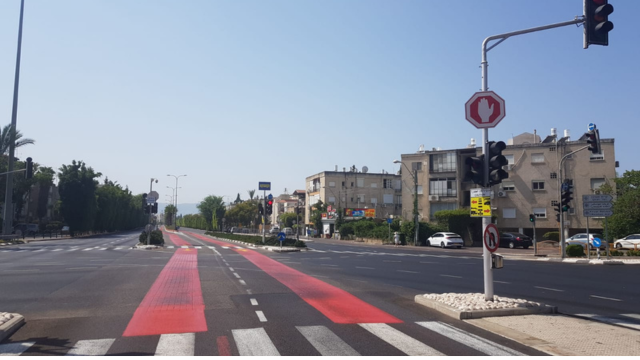 צומת צבר בקרית ביאליק