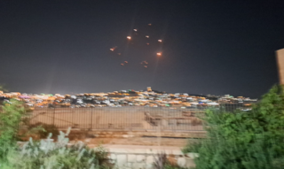 יירוטים שנצפו בשמי ירושלים