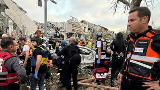 קינסטליך בזירת נפילת הטיל האיראני בראשון לציון 14.6.2025