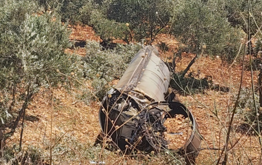 פריט אמל"ח שאותר הבוקר בגליל