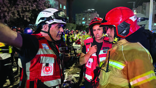 שאול רחמים בזירה בבת ים. "הלב פשוט נשבר" 