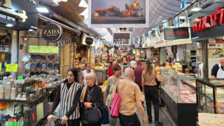 שוק מחנה יהודה הבוקר