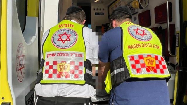 זירת האירוע ברחוב סטרומה בנתניה