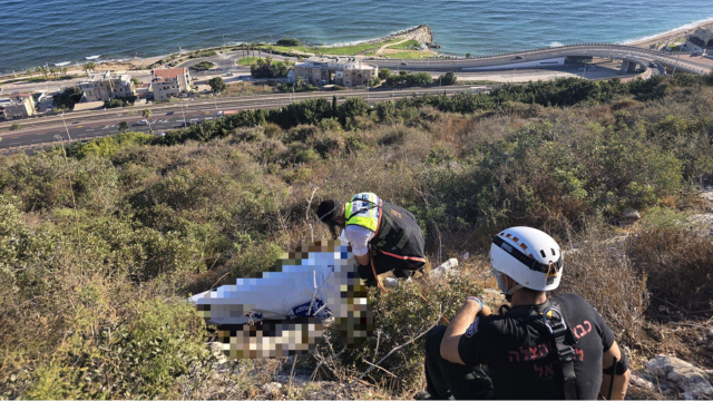 גופה נמצאה במדרון תלול בשטח פתוח באזור סטלה מאריס