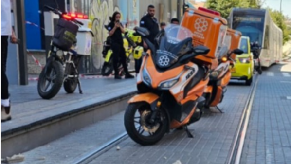 זירת הנפילה של האבנים ברחוב יפו