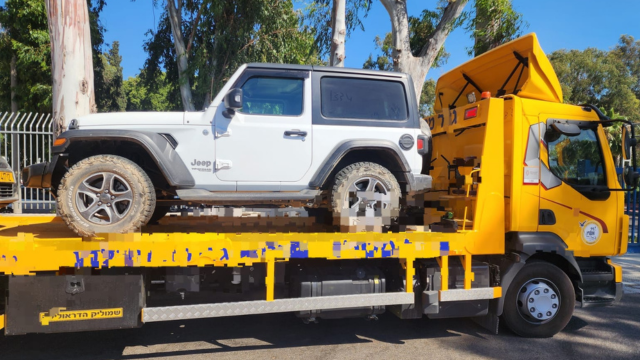 נהג בן 28 דהר בפראות סמוך לדשנים ונעצר