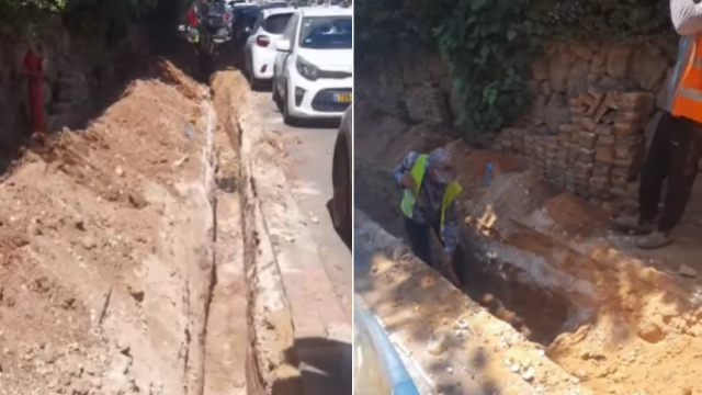 הטמנה תת קרקעית של קו מתח גבוה ברמת ורבר
